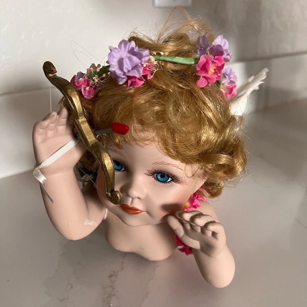 Antique angel doll